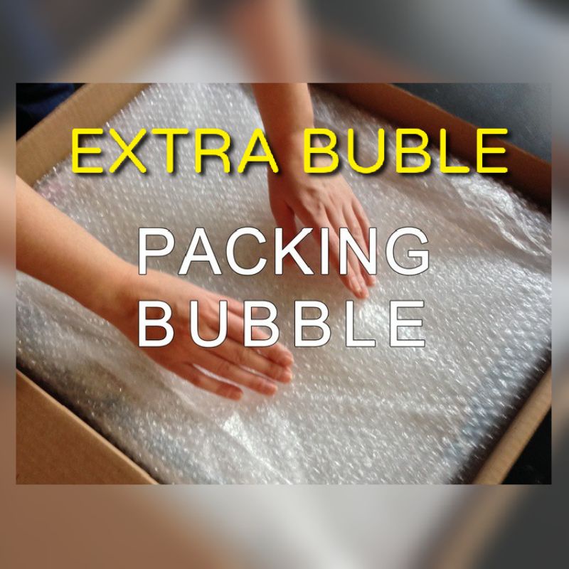 

Bubble Wrap untuk extra packing