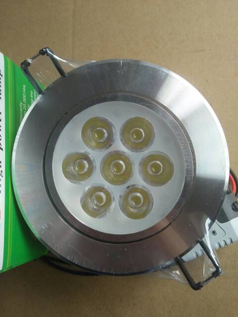 Lampu Downlight LED 7W (7Mata) / Ceiling Light LED