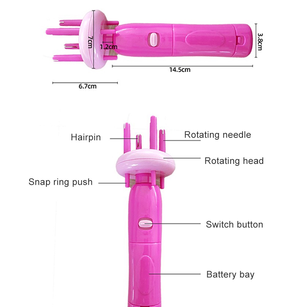 [house]Hair Styling Tools Hair Braider Automatically Braid Machine Electric Hemp Flowers Hair Braide Hair Braider