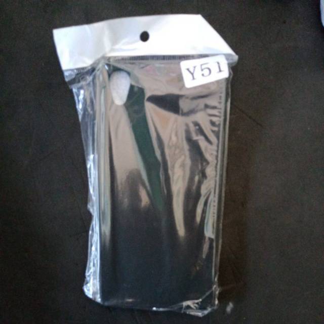 SLIM MATE VIVO Y51 SILIKON VIVO Y51 WARNA HITAM