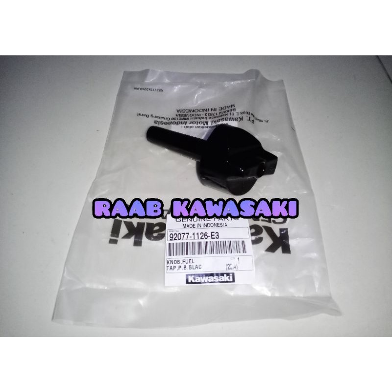 knob kran keran bensin hitam kaze r original kawasakiKNOB PUTERAN KERAN BENSIN HITAM KAZE R ORIGINAL