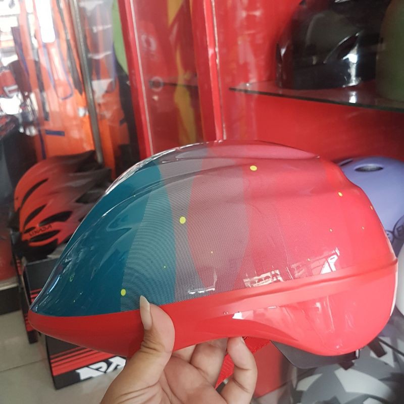 helm sepeda polygon anak