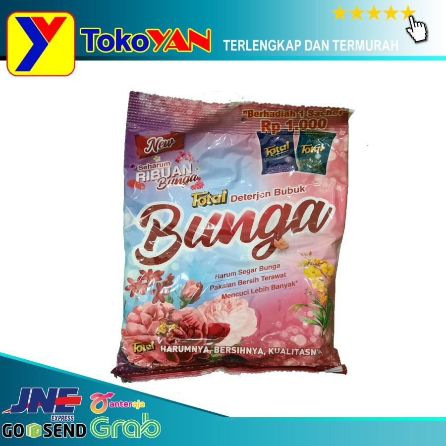 

Total Bunga Detergent Bubuk 290 gr