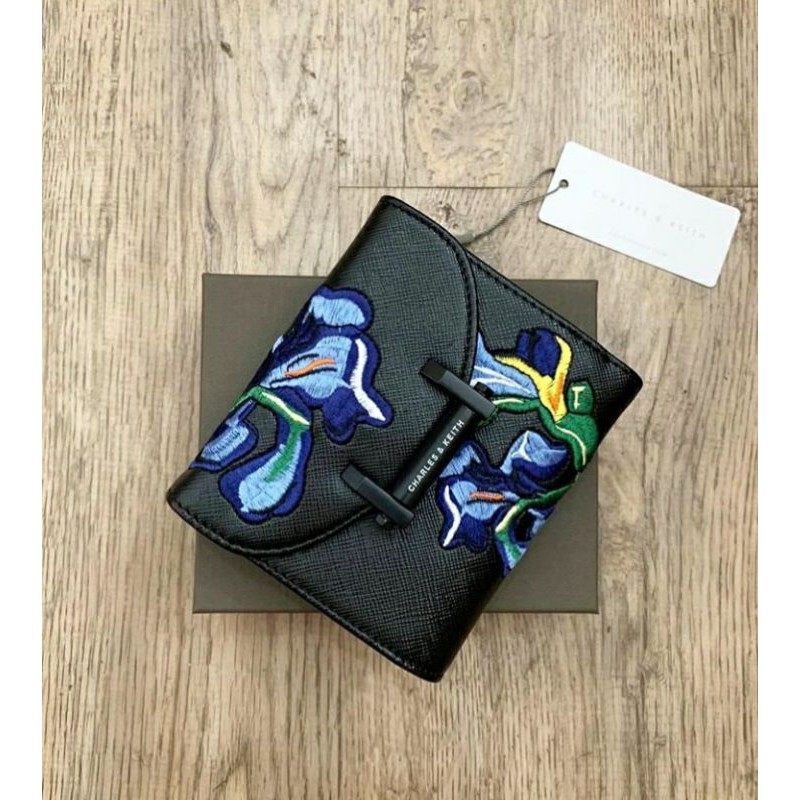 Charles and Keith Van Gogh (Embroidery) Wallet