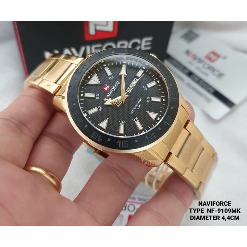 JAM TANGAN NAVIFORCE PRIA NF-9109MK ORIGINAL