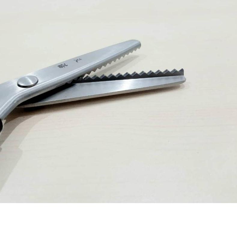 

○ Gunting Kain Zigzag 9" - Gunting Kain Belltex Stainless Steel ♠