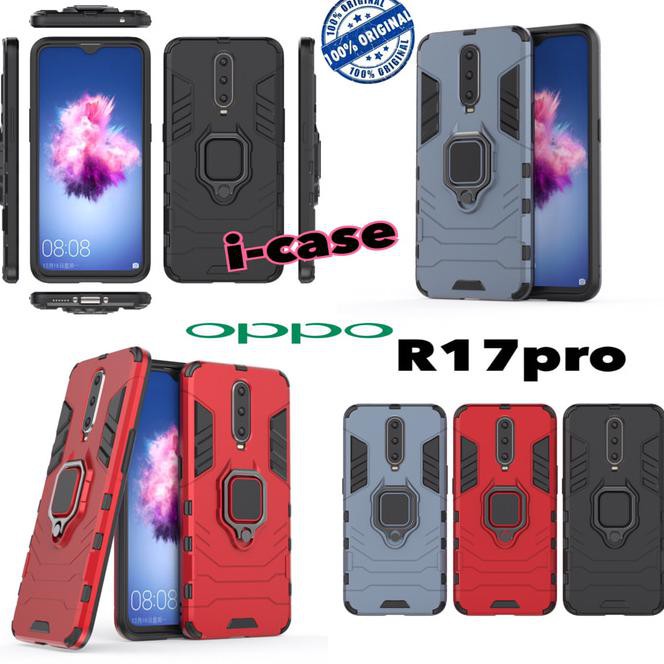 Oppo R17 Pro Case Armor With i-ring - casing cover oppo r17pro
