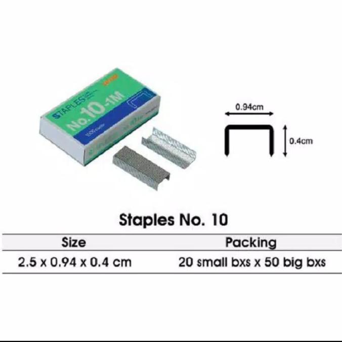 

Isi Staples Joyko No 10-1M rod14 Juara