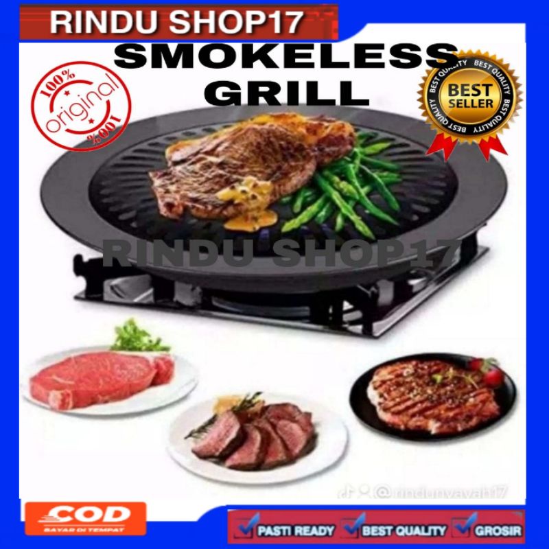 (RS)PANGGANGAN BBQ / SMOKELESS BBQ ALAT PANGGANG KOREA ULTRAGRILL BBQ TATAKAN PANGGANG KOMPOR PORTABLE