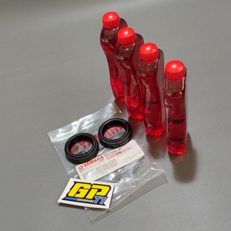 SEAL SHOK+OLI SHOK 2KOTAK YAMAHA VIXION SCORPIO VIXION NEW