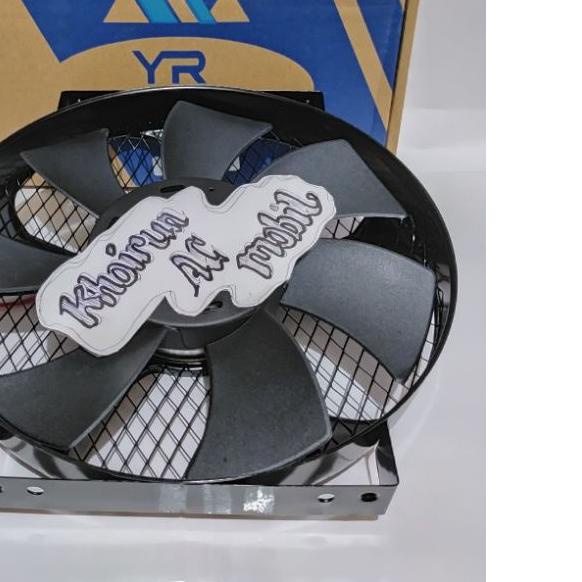 ℮ Motor Kipas Extra Fan AC tambahan Universal 10inchi - 10 " - 12Volt - TIUP - Merk - FUJICOOL ✶