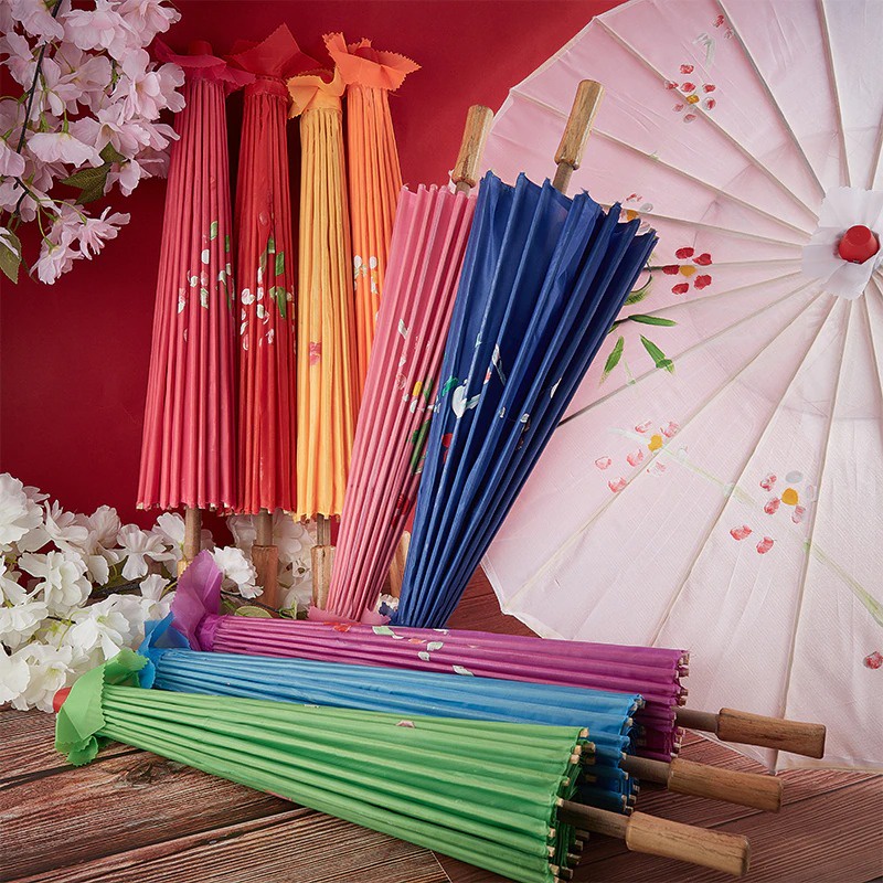 PAYUNG SENI TARI CHINA UMBRELLA UNIK BAHAN BAMBU BAMBOO UKURAN 58 IMPORT A58