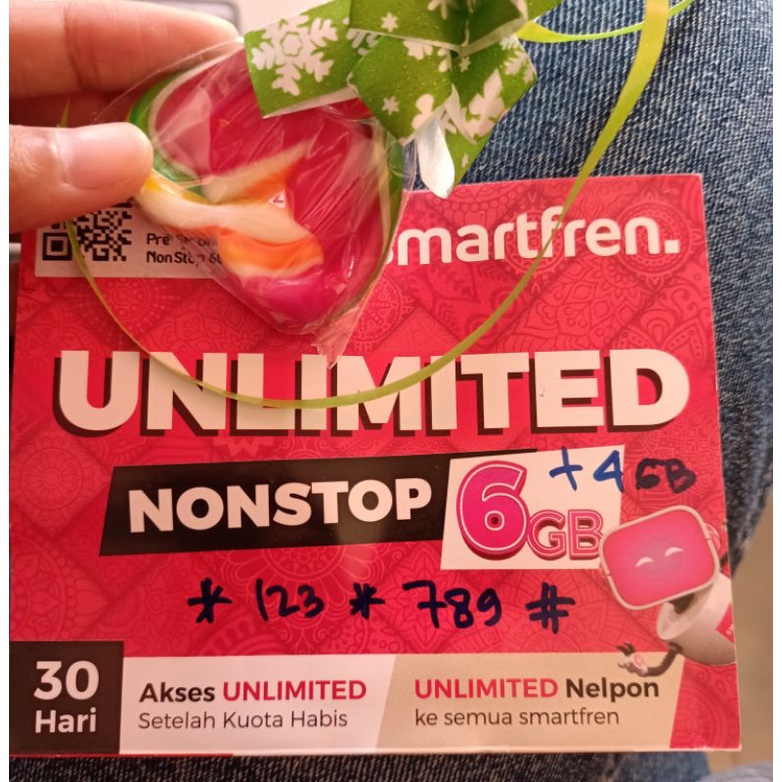 Perdana Kuota Unlimited Smartfren 10gb