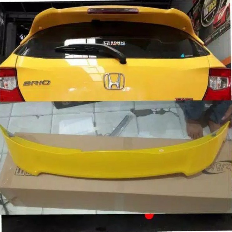 all new brio 2018 19 20 21 22 spoiler brio topi mobil sayap mobil