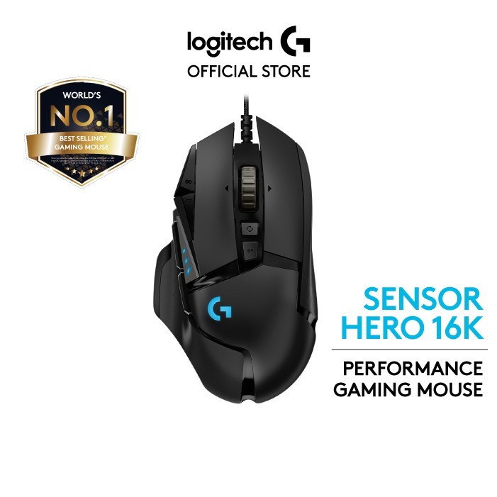 Logitech G502 HERO High Performance Mouse Gaming Wired RGB