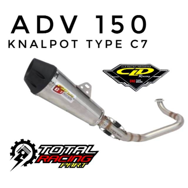 KNALPOT ADV 150 CLD C7