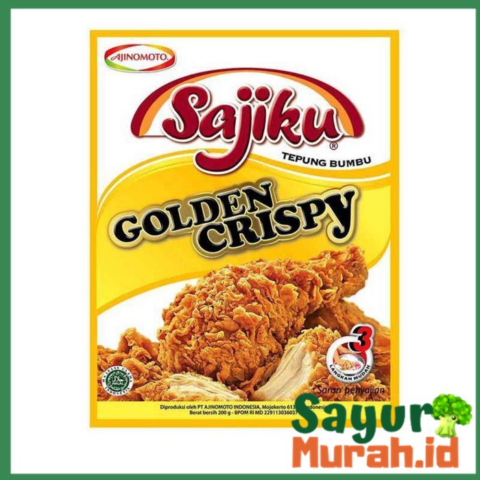 

Tepung Bumbu Golden Crispy Sajiku