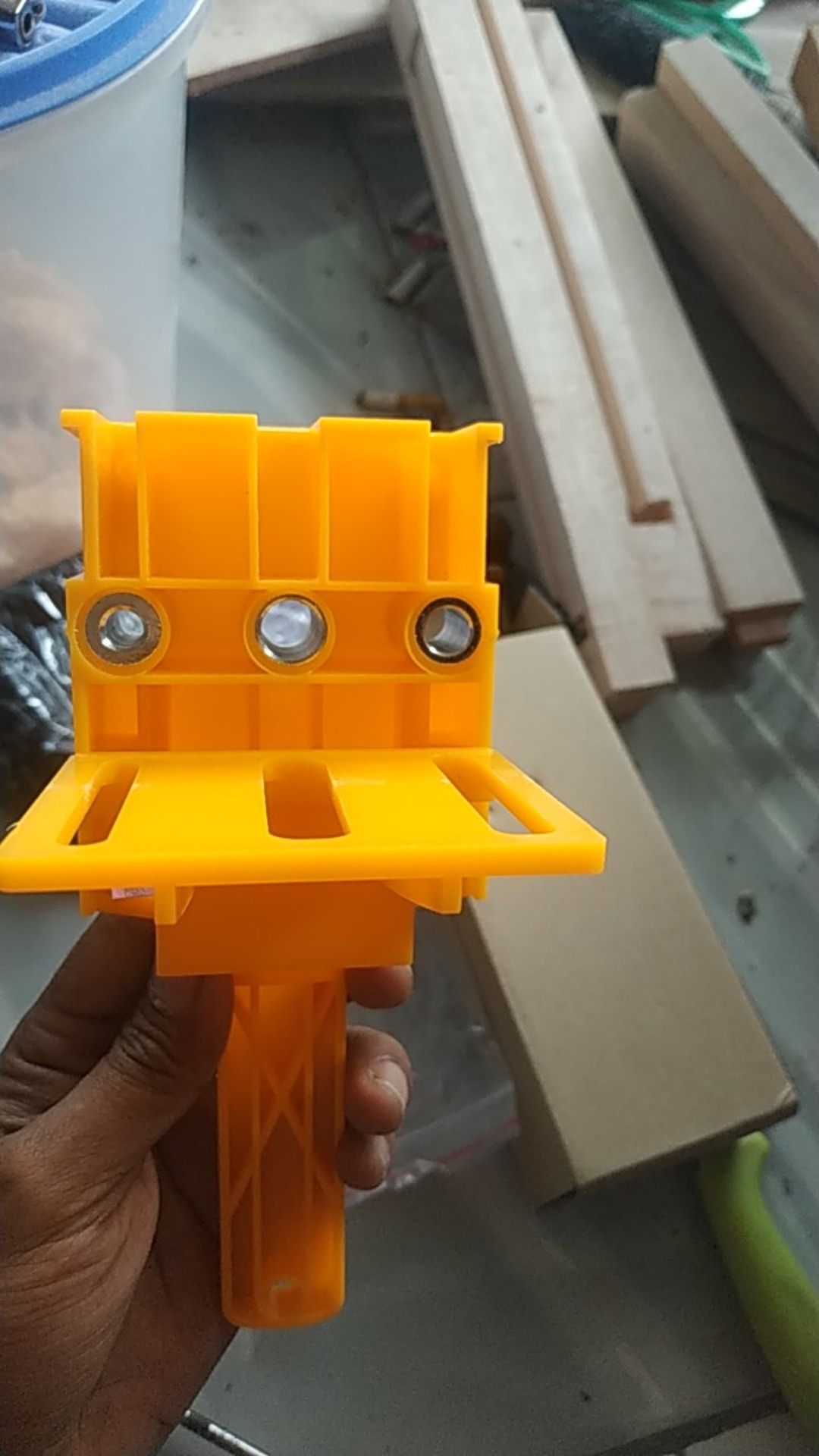 Dowel Jig Alat Pelubang Dowel Penyambung Kayu Papan Kayu Plywood Drill Guide Doweling Jig Jointer