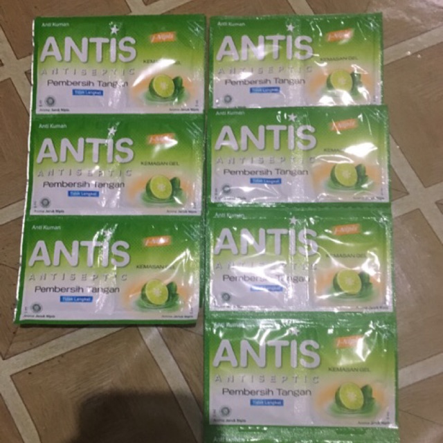 Antis sachet 1 renceng 24 pcs 120 ml