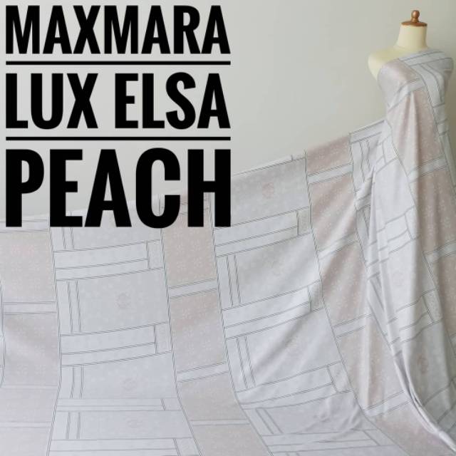 Kain Meteran Maxmara Lux Elsa Peach (0.5M)