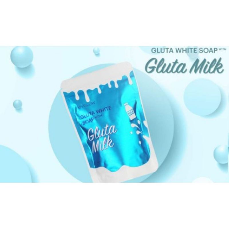 MS Glow Gluta White Soap with Collagen | Sabun Gluta Collagen MS Glow ORIGINAL