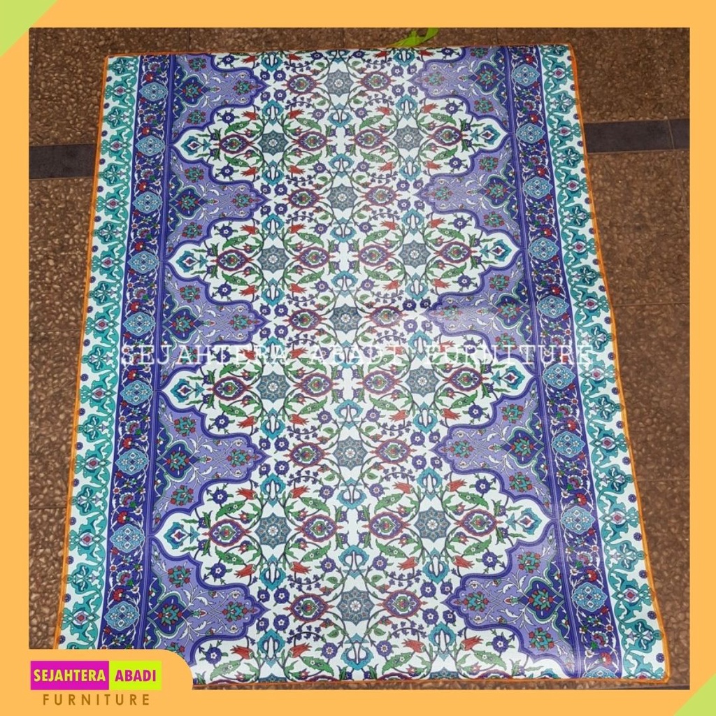 Tikar Evamate Motif 1 Sisi, matras lantai, tikar gulung Export tikar Waterproof karpet eva sponge pe