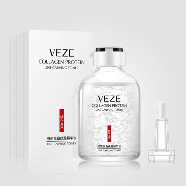 VENZEN/veze Line Carving Toner Collagen Protein and Gold Luxury Toner