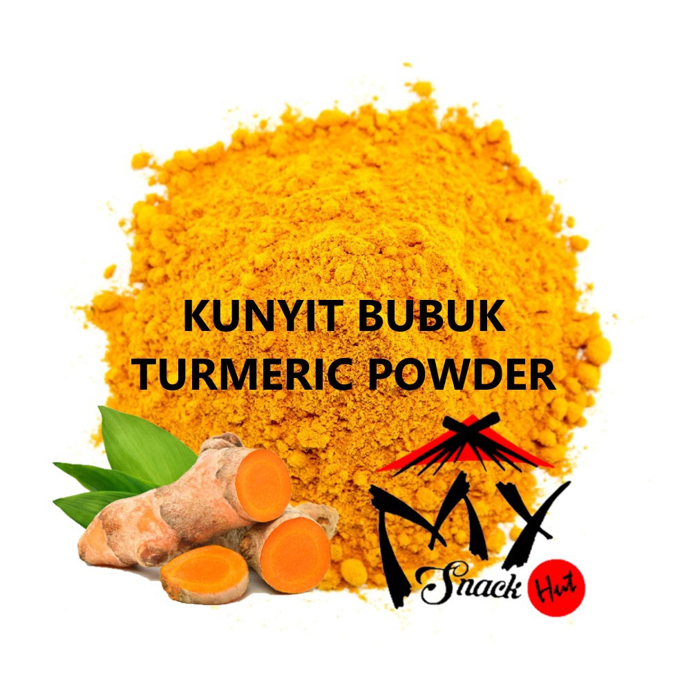 KUNYIT BUBUK 25GR - PURE ORANGE TURMERIC GROUND POWDER REMPAH BUMBU MASAK SERBUK KUNIR KUNER MURNI