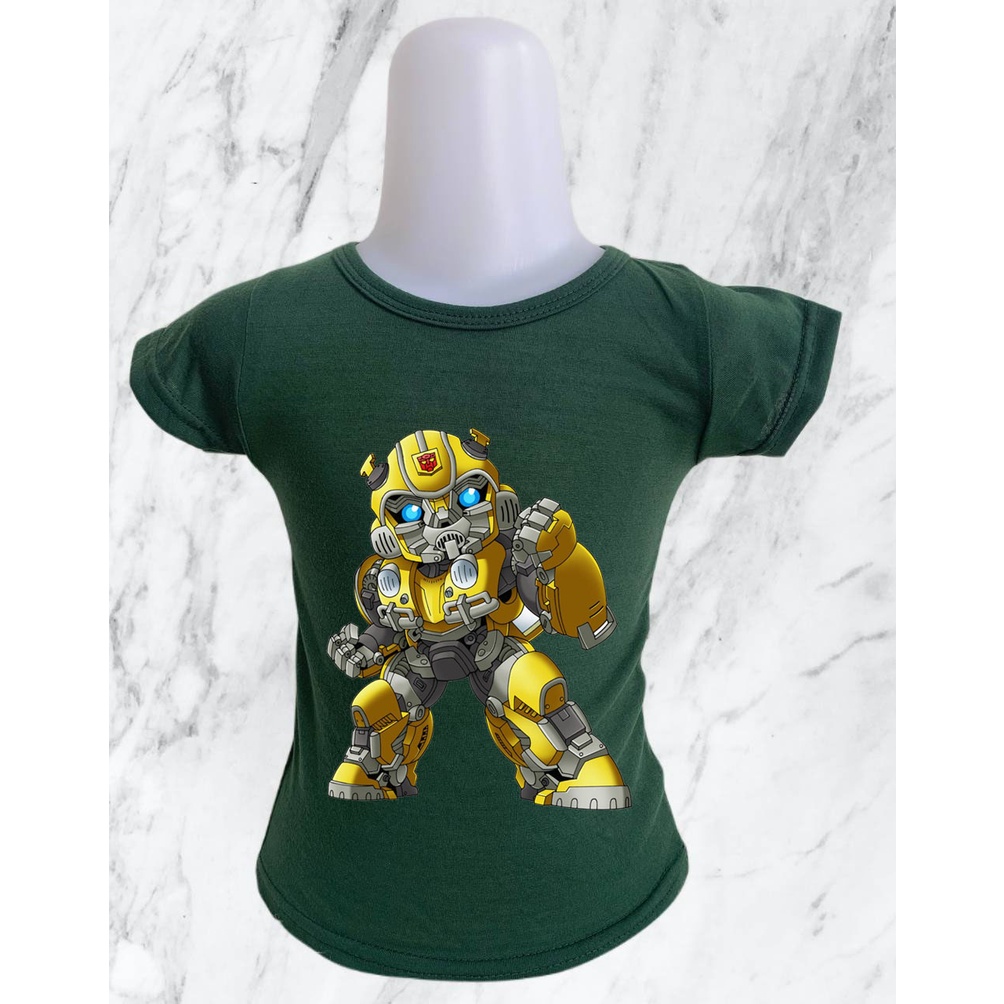 BAYAR DITEMPAT / BISA COD - GO KIDS - Baju Anak Laki Laki Bumble bee / Baju Distro Anak bumblebee