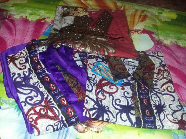 Sarimbit Gamis Batik Velvet 402 (couple 089)