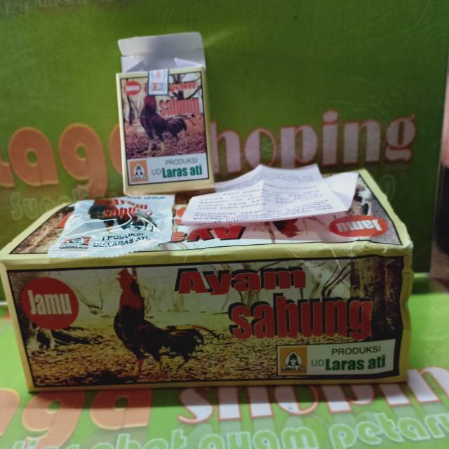 3 dus larasati ayam tarung jamu obat vitamin herbal doping siap tarung