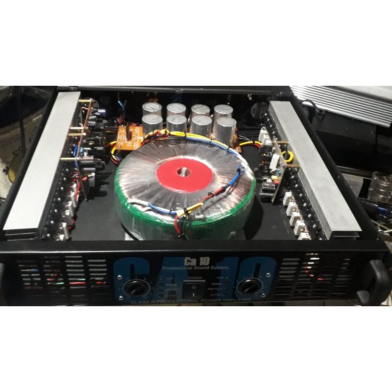 Power Amplifier Rangkaian Sound System 25 Amper Costum Box Bell