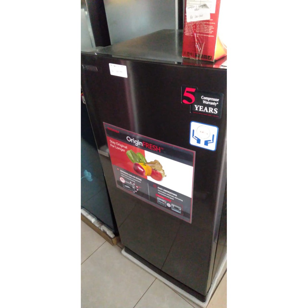 KULKAS 1 PINTU TOSHIBA GR-RD 196 CC (KEDIRI-JOMBANG-MOJOKERTO ONLY)