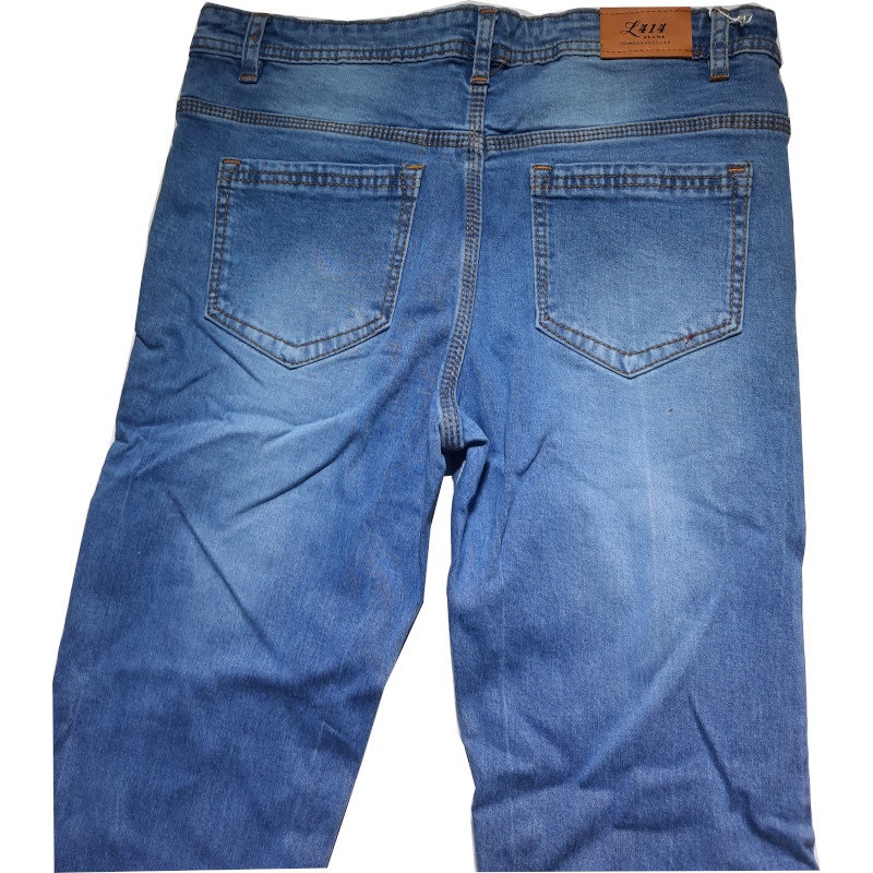 Celana Panjang Jeans Strip Perempuan (C0030)