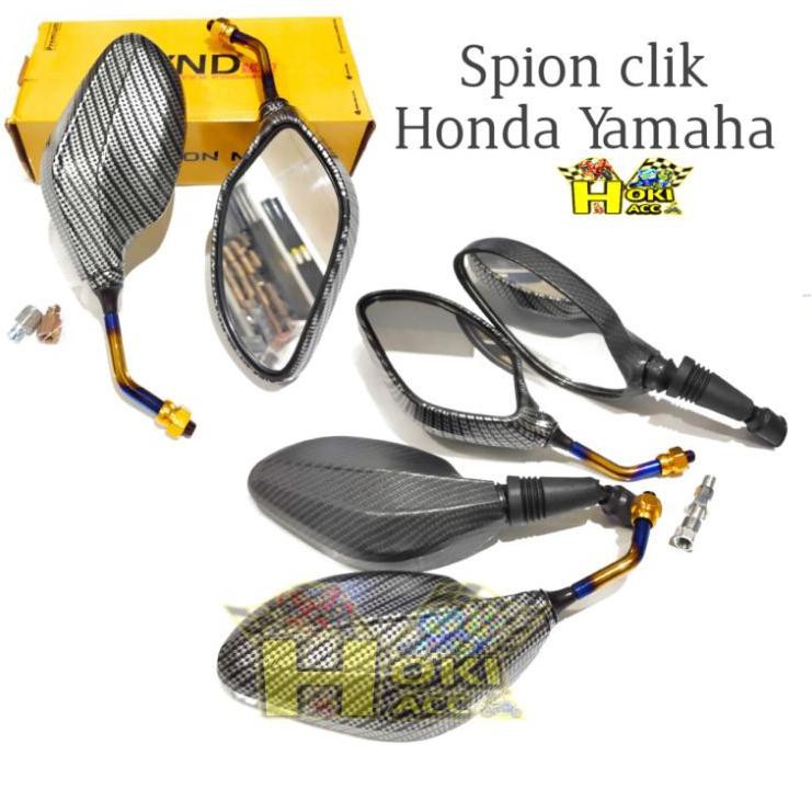 Promo Terunik Spion Klick Sepion Motor Variasi Click Honda Beat Vario Kaca Bening all Honda Yamaha