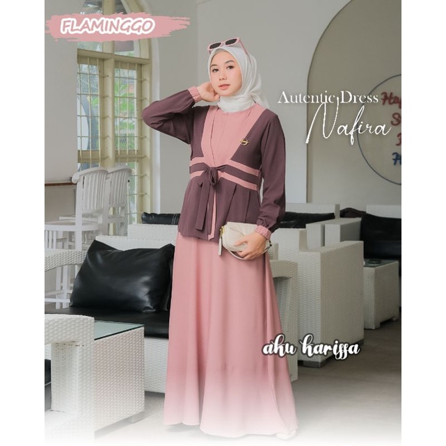 GAMIS NAFIRA ORIGINAL AKU KARISSA DRESS WANITA TERBARU BEST SELLER KEKINIAN