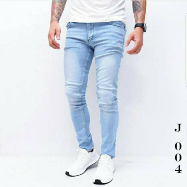 [KUALITAS SUPER] Super Skinny Jeans For Man Banyak Warna Bisa COD