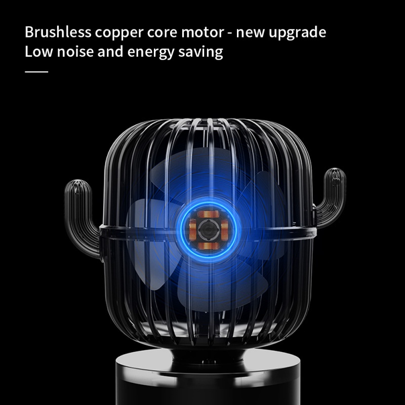 Kipas Angin Mini Portable Senyap Dengan Port Charger USB