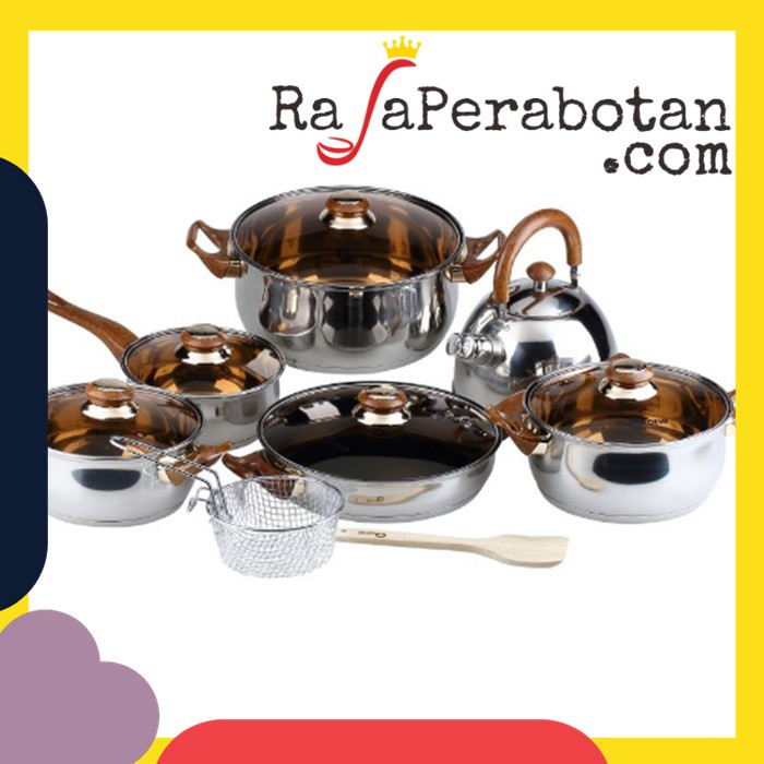 (GOSEND ONLY) PANCI SET PANCI SET OXONE PANCI OXONE OX-933 OXONE OX-933 OXONE PANCI SET ECO COOKWARE