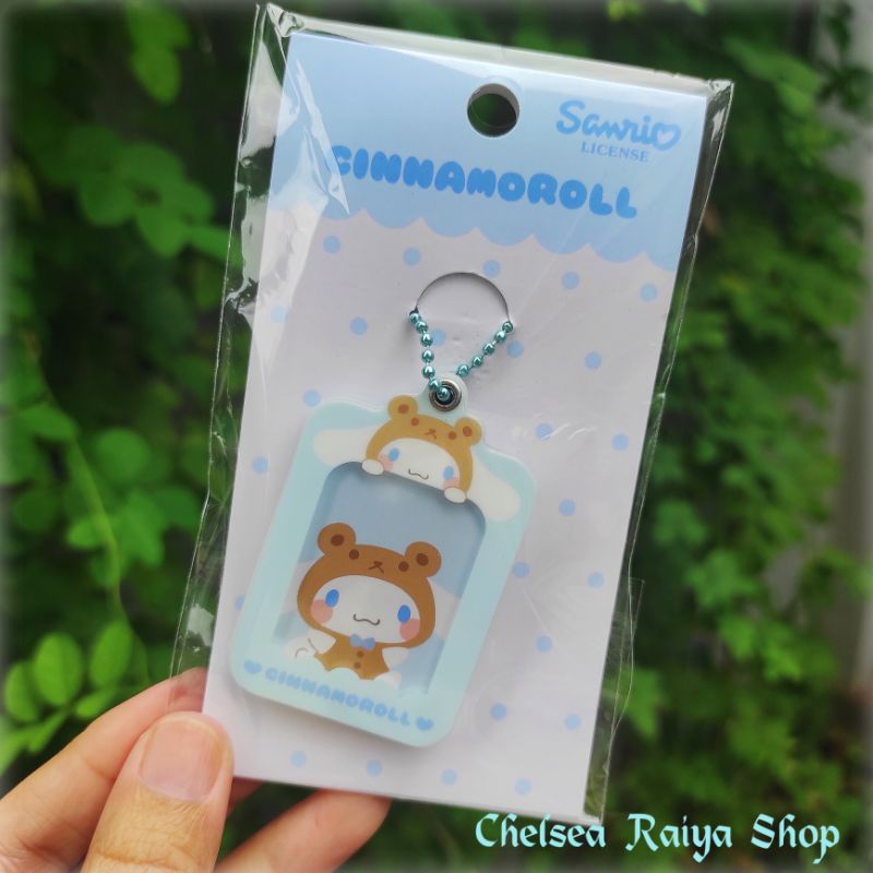ID Photo Holder Keyring Sanrio Cinnamoroll Cinamorol Cinamoroll Cinnamonroll Kawaii