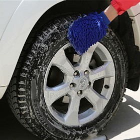 Lap Mobil Sarung Tangan Pembersih Debu Microfiber - Multi-Color