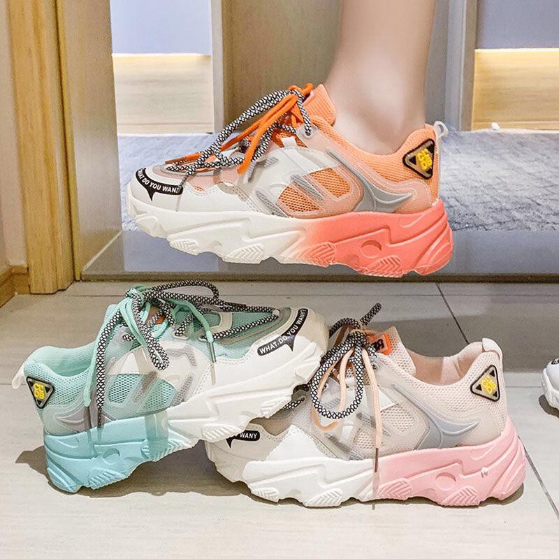 SNEAKERS WANITA S081 SEPATU IMPORT WANITA FREE DUS SEPATU FASHION IMPORT MURAH BAGUS KEREN