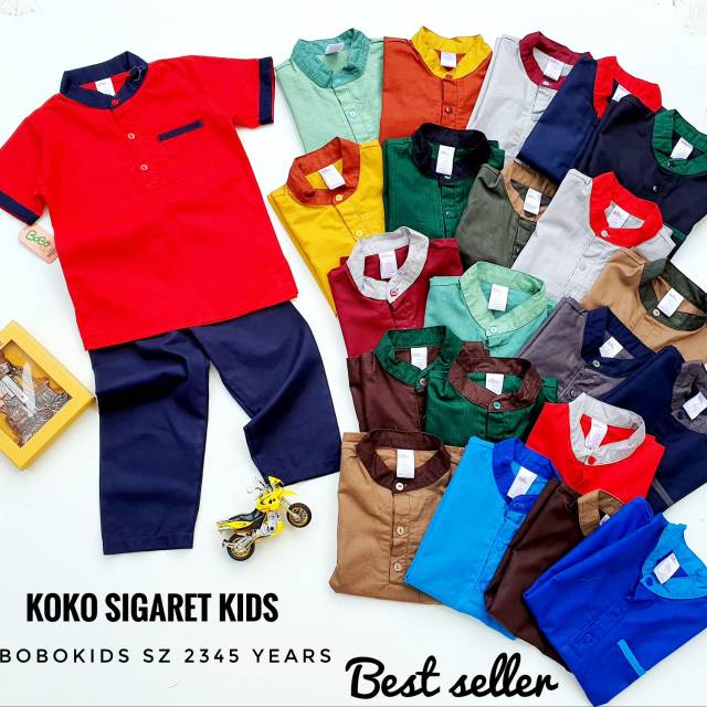 KOKO ANAK BOBOKIDS SIGARET / SETELAN KOKO ANAK KIDS SIGARET