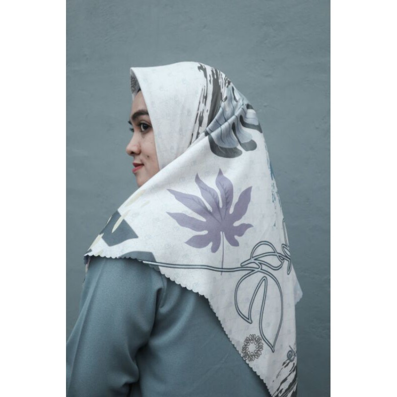 EL CALYS | AFRUZ SERIES HIJAB PRINT VOAL ULTRAFINE SHINY