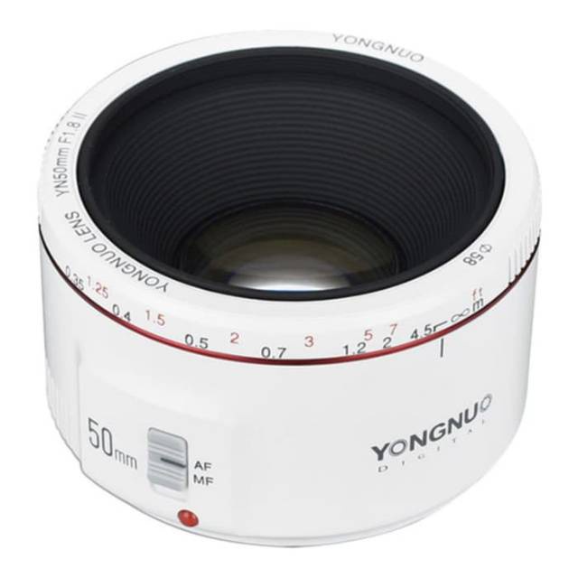 Yongnuo 50mm f/1.8 Lens II for Canon | Yongnuo 50mm f1.8 ii | Lensa Fix Canon