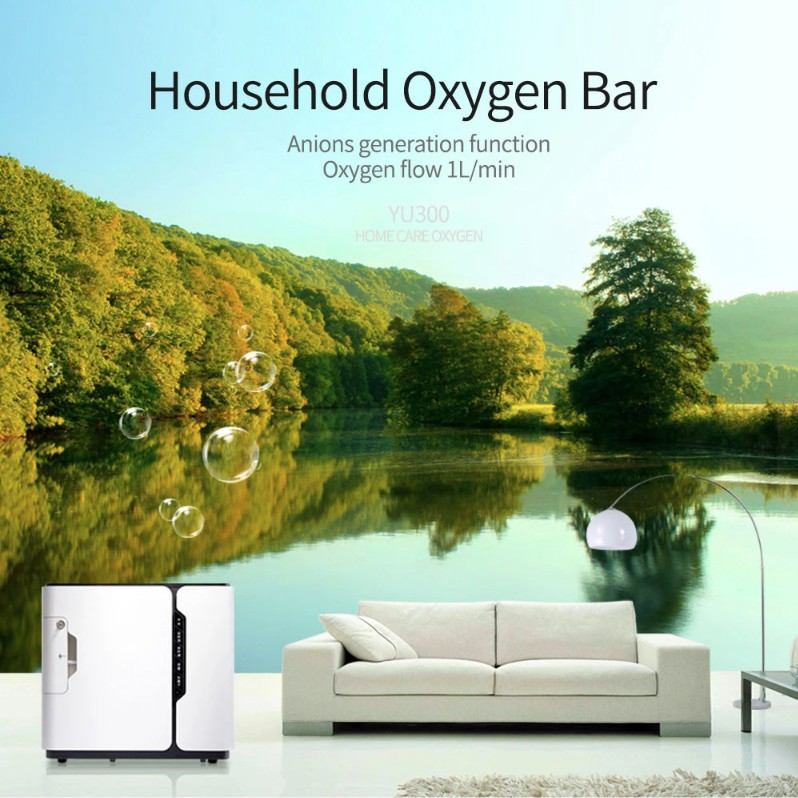 Yuwell YU300 Oxygen Concentrator Homecare / Mesin Generator Oksigen Yuwell YU300