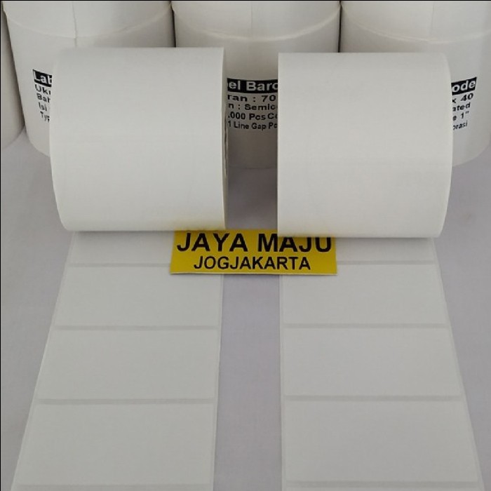 KERTAS STICKER LABEL PRINTER BARCODE 70 X 40 MM 70x40 70x40mm 7x4 CM LABEL Etiket OBAT 70x40