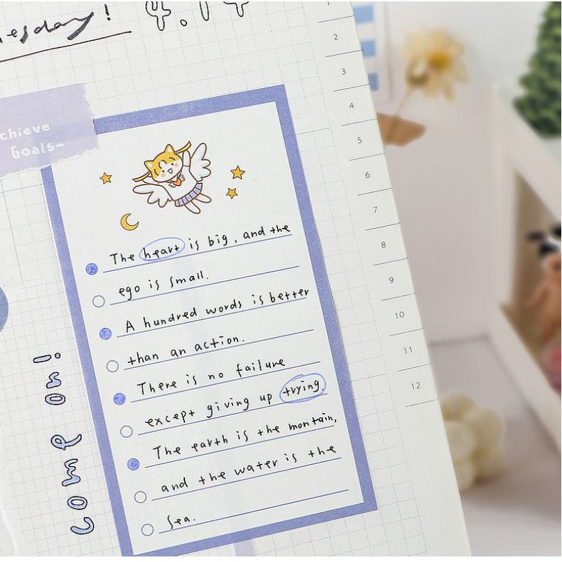 

[Cruell] 044 - Memo Pad 80 GSM Warna Pastel Motif Kucing dan Anjing
