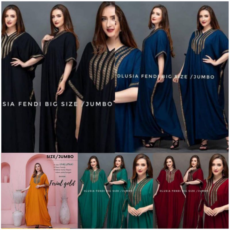 DASTER ARAB JUMBO LD 140 CM LOWO BIG SIZE BUMIL BUSUI FRIENDLY-Seri Klik 5x