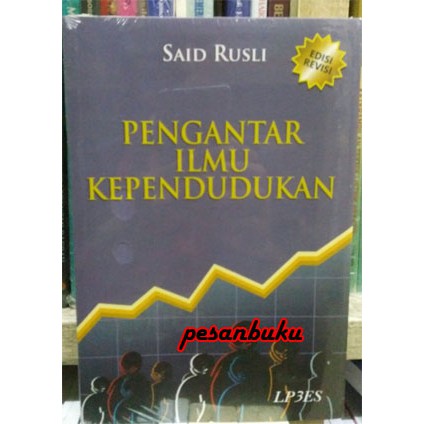 

Buku Pengantar Ilmu Kependudukan Said Rusli